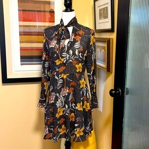 California Moonrise Long-Sleeved Dress